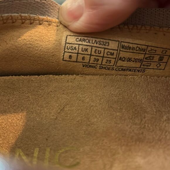 VIONIC Spark Carroll Metallic Ballet Flats - Picture 10 of 10